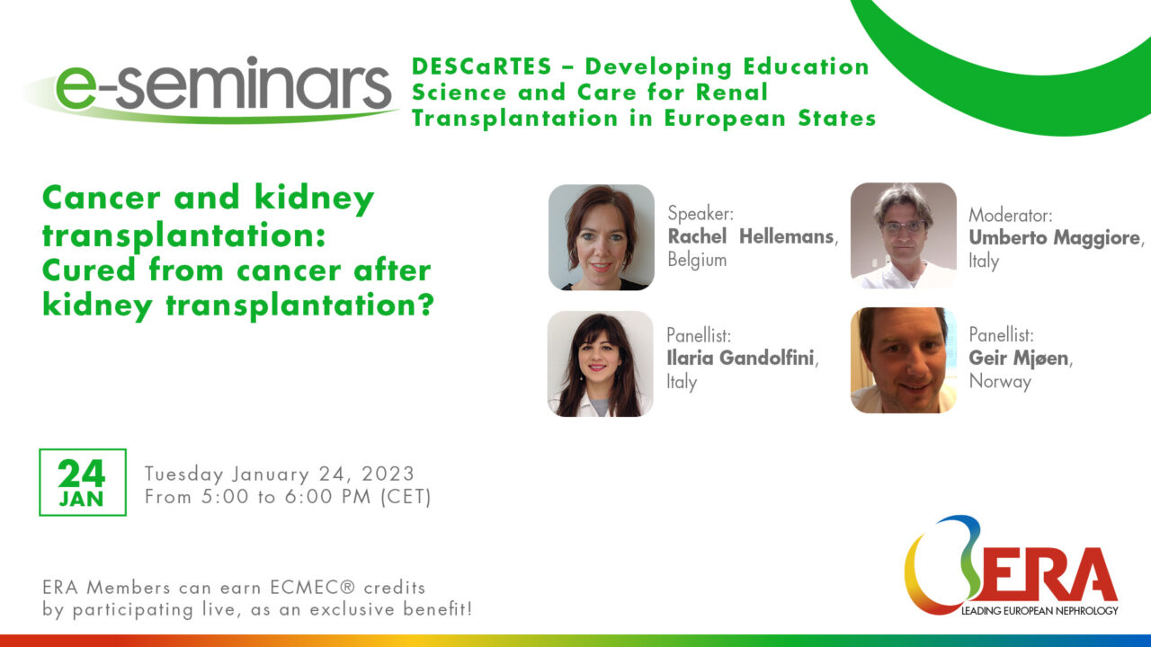 Cancer and kidney transplantation series: Cured from cancer after kidney transplantation?