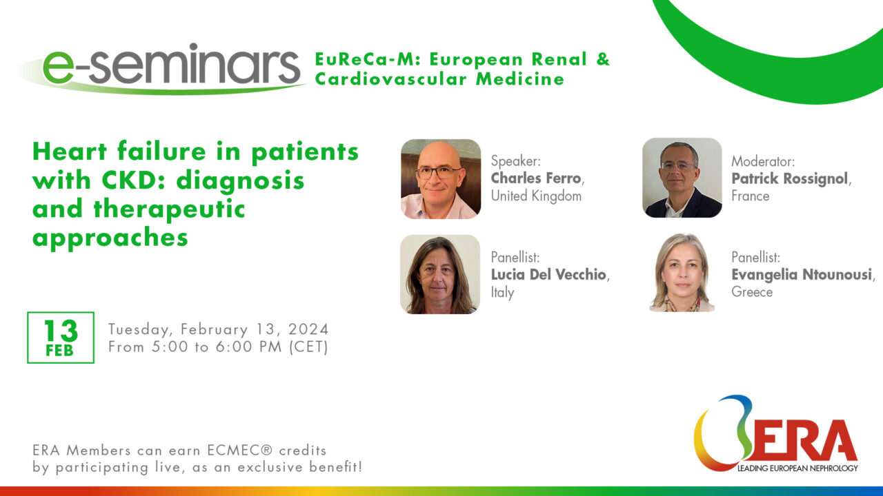 Heart failure in patients with CKD: diagnosis and therapeutic approaches