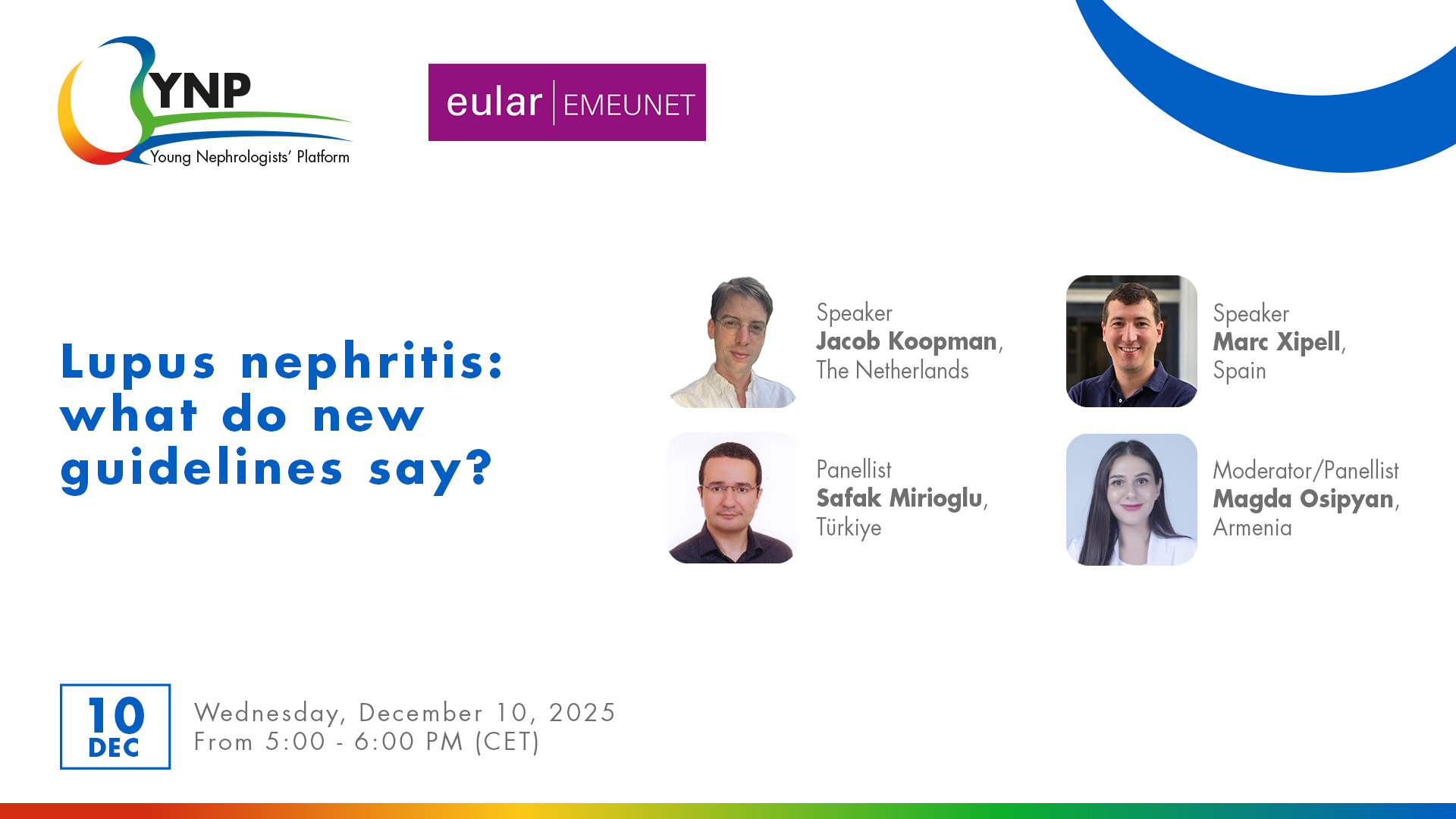 Joint meeting YNP-EULAR banner