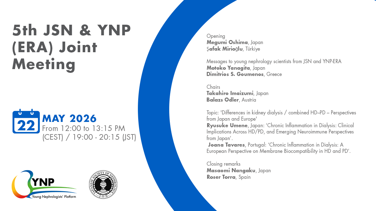 Fifth Joint Meeting - JSN and the YNP (ERA) cover