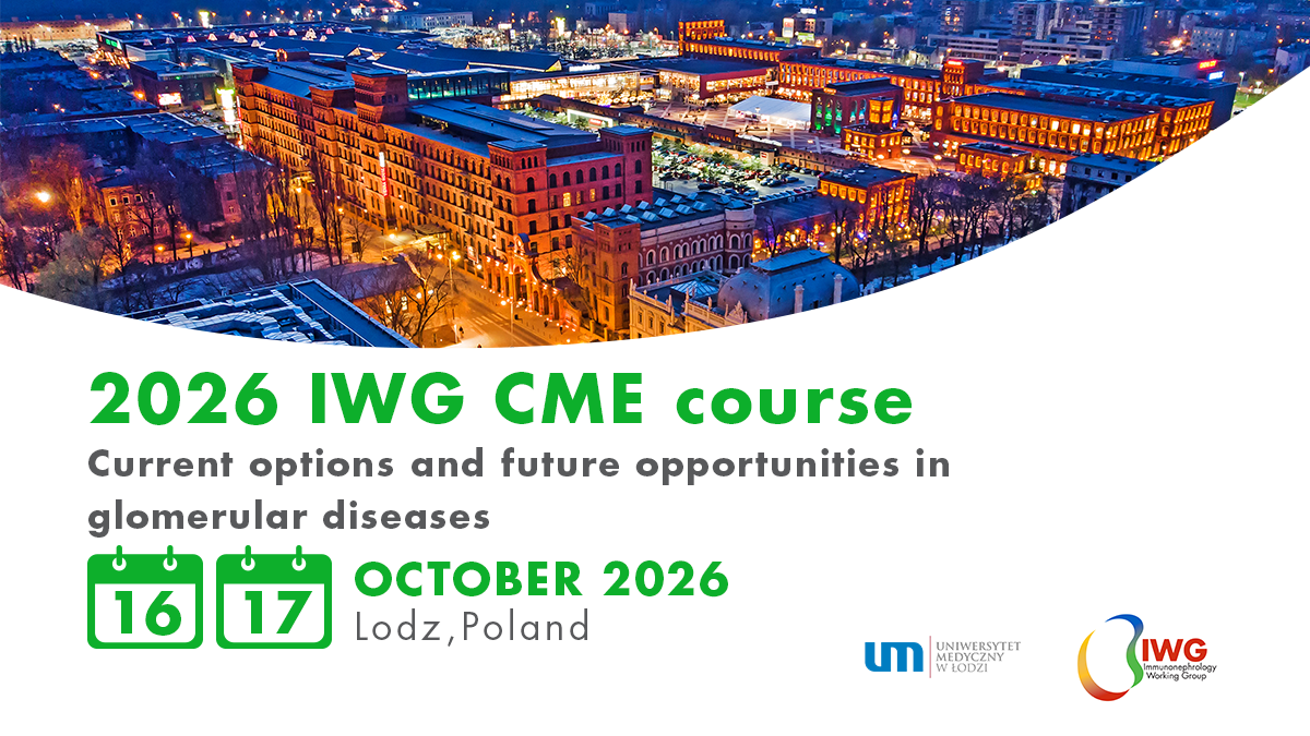 2026 IWG CME course banner