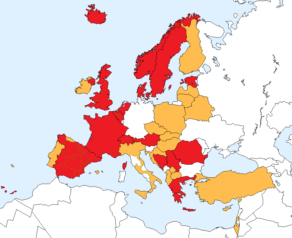 Registos contribuintes