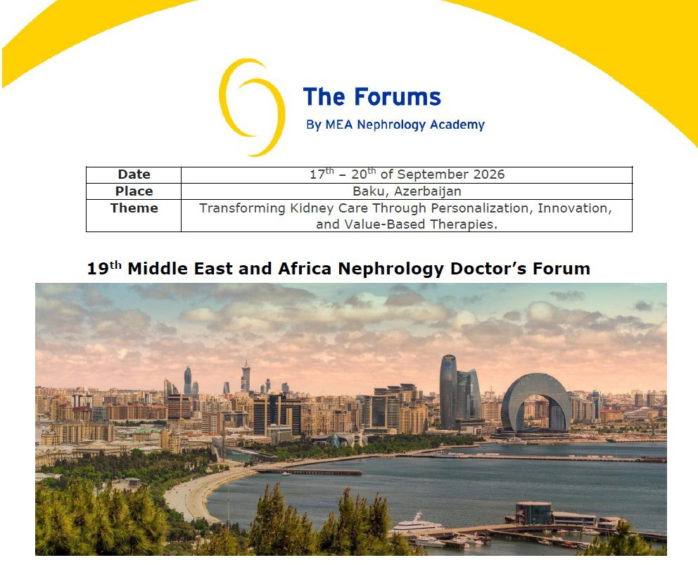 19th Middle East and Africa Doctor’s Forum